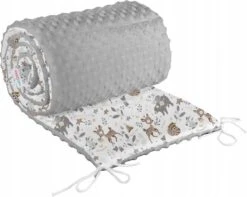 Bedbumper- Bedomrander- Zachte Herten Ontwerp- 180x30cm