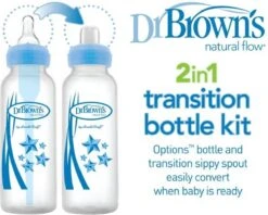 Dr. Brown's Sippy Spout Standaardfles - Transition Bottle - 2 Stuks -Peuterpaleis Winkel 1200x961 1