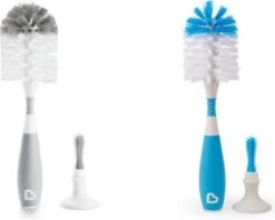 Munchkin Bristle/flessenborstel Blauw -Peuterpaleis Winkel 1200x963 2