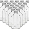 Belle Vous Mini 100ml Glazen Flask Likeur Flessen Met Zilveren Doppen & Trechter (20 Pak) – Lege Schroefdop Miniatuur Flessen Voor Huwelijk & Feesten – Alcohol, Schnaps, Whisky, Shots & Drankjes -Peuterpaleis Winkel 1200x971 4