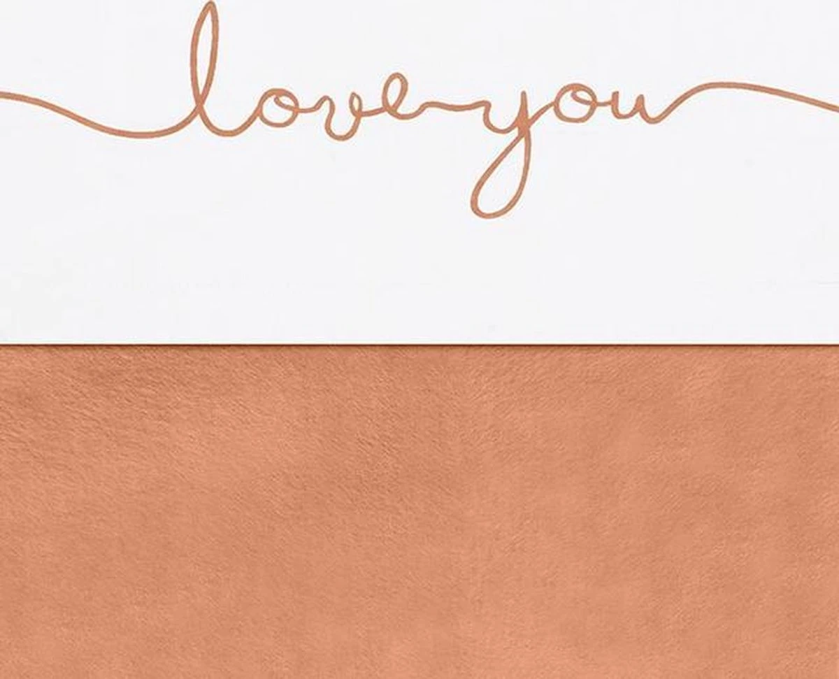 Jollein Baby Laken Ledikant 120x150cm Love You - Caramel 3 Jollein Baby Laken Ledikant 120x150cm Love You - Caramel
