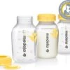 Medela Set Van 150 Ml BPA-vrije Moedermelkflesjes – Set Van 3 Flessen Voor Het Afkolven, Bewaren En Moedermelk Geven In Een Duurzaam, Vries- En Koelkastveilig Ontwerp -Peuterpaleis Winkel 1200x974 7