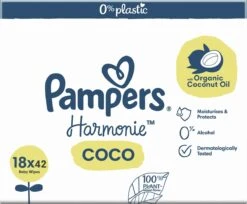 Pampers® Pampers Harmonie Coco - Billendoekjes Met Biologische Kokosolie - 756 Doekjes 18 Pampers® Pampers Harmonie Coco - Billendoekjes Met Biologische Kokosolie - 756 Doekjes -Peuterpaleis Winkel 1200x989 1