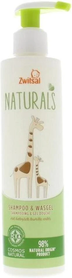Zwitsal Naturals Shampoo&Wasgel 250ml -Peuterpaleis Winkel 311x1200 2