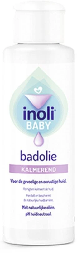 Inoli Baby - Badolie Kalmerend - 100 Ml -Peuterpaleis Winkel 367x1200