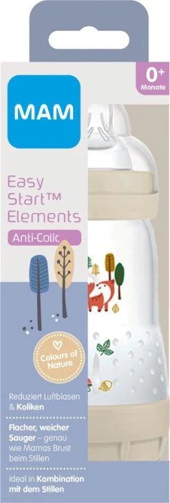 Mam - Elements - Zuigfles - 260ML - (Unisex) -Peuterpaleis Winkel 407x1200