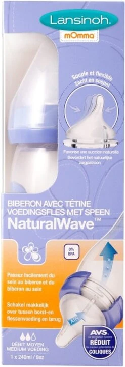 Lansinoh 240 Ml - Plastic Fles - Natural Wave Fles 75880 15 Lansinoh 240 Ml - Plastic Fles - Natural Wave Fles 75880 -Peuterpaleis Winkel 411x1200