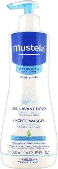 Mustela Baby Zachte Wasgel - 500 Ml -Peuterpaleis Winkel 415x1200 2