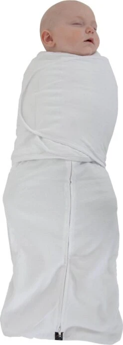Mum2Mum Dream Swaddle - Inbakerdoek Groot - Wit -Peuterpaleis Winkel 428x1200 1