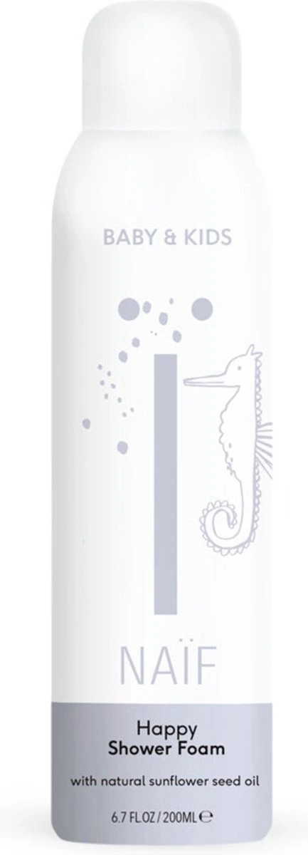 Naïf Happy Doucheschuim - Baby En Kind - 200ml - Met Natuurlijke Ingrediënten 8 Naïf Happy Doucheschuim - Baby En Kind - 200ml - Met Natuurlijke Ingrediënten - Afbeelding 6