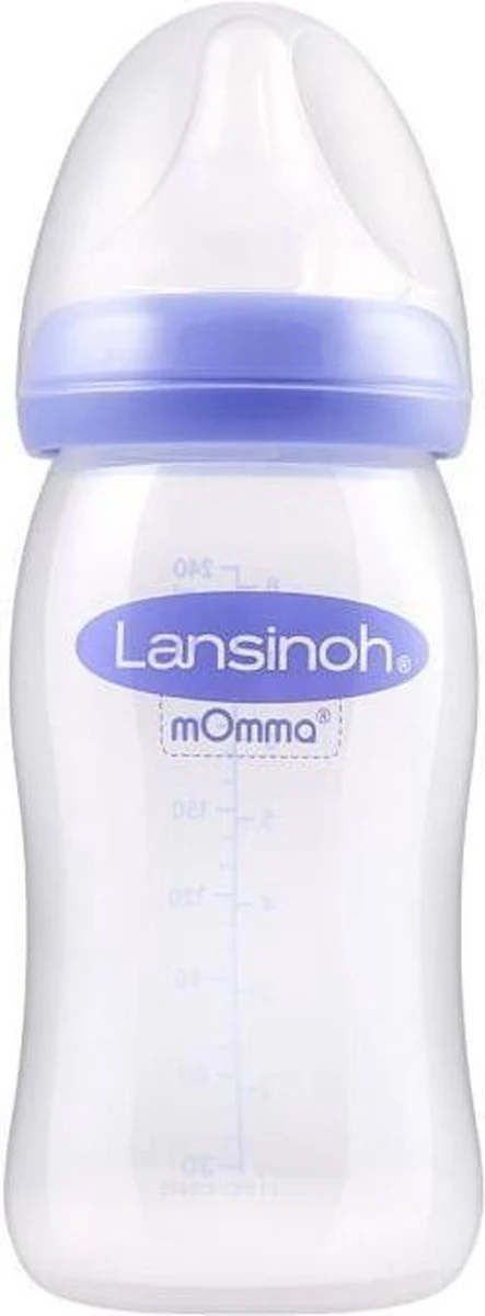 Lansinoh 240 Ml - Plastic Fles - Natural Wave Fles 75880 3 Lansinoh 240 Ml - Plastic Fles - Natural Wave Fles 75880