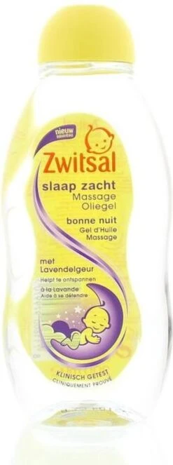 Zwitsal Massage Olie Lavendel 200ML -Peuterpaleis Winkel 447x1200