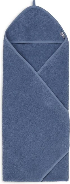 Jollein Badcape Badstof 75x75cm - Jeans Blue -Peuterpaleis Winkel 459x1200