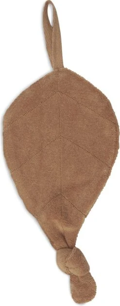 Jollein Speendoekje Badstof Leaf - Caramel -Peuterpaleis Winkel 471x1200 1