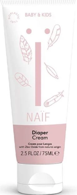 Naïf Billencrème Voor De Gevoelige Huid Met Zink - Parfumvrij - Baby & Kids - 75ml - Met Natuurlijke Ingrediënten -Peuterpaleis Winkel 472x1200