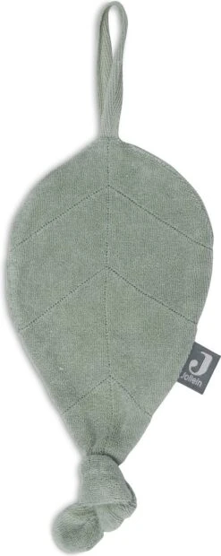 Jollein Speendoekje Badstof Leaf - Ash Green -Peuterpaleis Winkel 478x1200 1