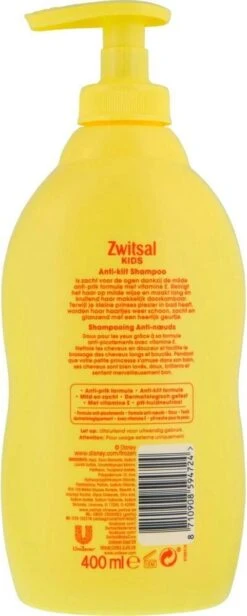 Zwitsal - Disney Frozen - Anti Klit Shampoo - 400ml -Peuterpaleis Winkel 481x1200