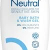 Neutral Baby Wasgel - Parfumvrij - 6 X 250 Ml -Peuterpaleis Winkel 482x1200