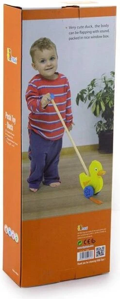 Duwstok - Eend 21 Duwstok - Eend -Peuterpaleis Winkel 483x1200