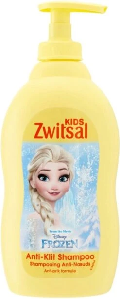 Zwitsal - Disney Frozen - Anti Klit Shampoo - 400ml -Peuterpaleis Winkel 484x1200 1