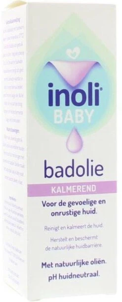 Inoli Baby - Badolie Kalmerend - 100 Ml -Peuterpaleis Winkel 487x1200