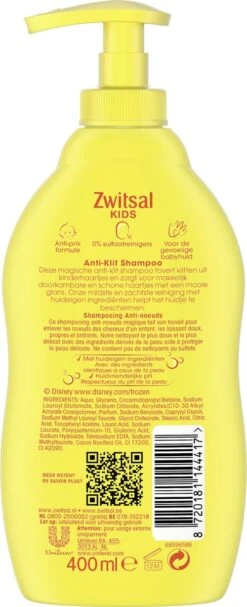 Zwitsal Kids Anti-Klit Shampoo - 6 X 400 Ml - Voordeelverpakking -Peuterpaleis Winkel 488x1200 3