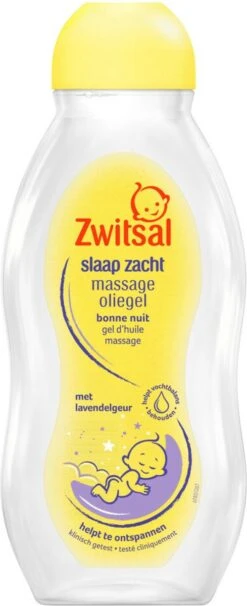 Zwitsal Massage Olie Lavendel 200ML -Peuterpaleis Winkel 489x1200 2