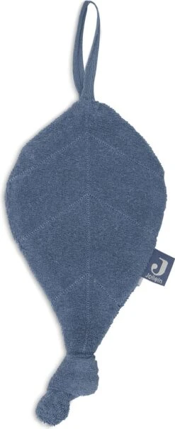 Jollein Speendoekje Badstof Leaf - Jeans Blue -Peuterpaleis Winkel 489x1200 3