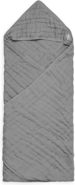 Jollein Badcape Wrinkled 75x75cm - Nougat -Peuterpaleis Winkel 490x1200 5