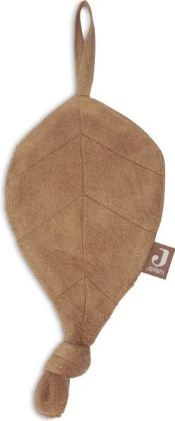 Jollein Speendoekje Badstof Leaf - Caramel -Peuterpaleis Winkel 499x1200 4