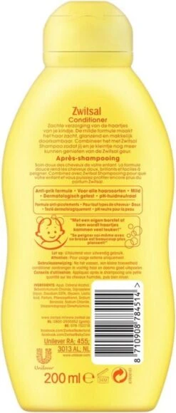 Zwitsal Conditoner - 6 X 200 Ml - Voordeelverpakking -Peuterpaleis Winkel 511x1200 1