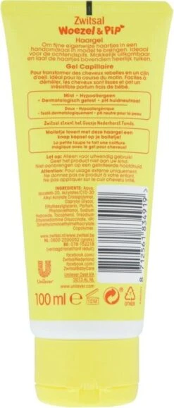Zwitsal Goedemorgen Haargel W&P 100ML -Peuterpaleis Winkel 512x1200 2