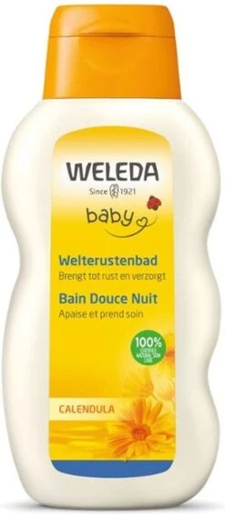Weleda Baby Calendula Welterustenbad -Peuterpaleis Winkel 527x1200 1