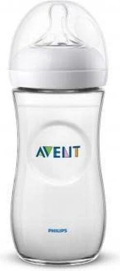 Philips Avent Natural Babyfles - SCF036/17 Babyfles (6m+) Voor Langzame Toevoer - 1x -Peuterpaleis Winkel 530x1200 5