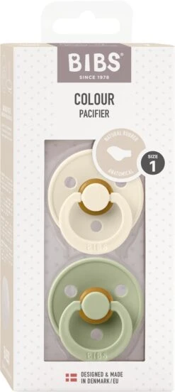 Blisters Bibs Dental Fopspenen Anatomical 0-6 Maanden| Set 4 Stuks| Ivory, Sage, Vanilla, Cloud| + Monkiezz Speenzakje| Orthodontisch| Anatomisch| Maat 1 -Peuterpaleis Winkel 537x1200 3