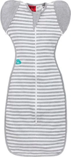 Love To Dream™ Babyslaapzak Swaddle Up™ - Inbakeren Afbouwen - Baby 4-6 Maanden - 6-8.5 Kg - All Season - Grijs -Peuterpaleis Winkel 546x1200 2