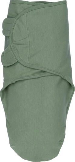 Meyco Uni Swaddlemeyco Inbakerdoek - Forest Green - 4-6 Maanden