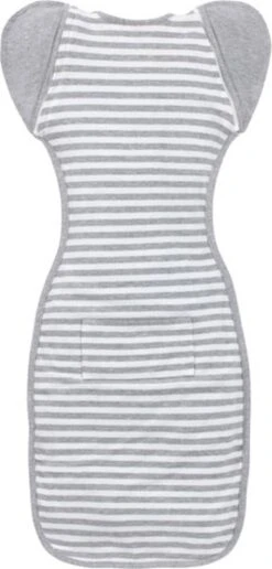 Love To Dream™ Babyslaapzak Swaddle Up™ - Inbakeren Afbouwen - Baby 4-6 Maanden - 6-8.5 Kg - All Season - Grijs -Peuterpaleis Winkel 574x1200 1