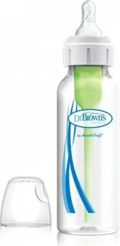 Dr. Brown's Options+ Anti-colic Standaard Fles - 250ml -Peuterpaleis Winkel 587x1200 3