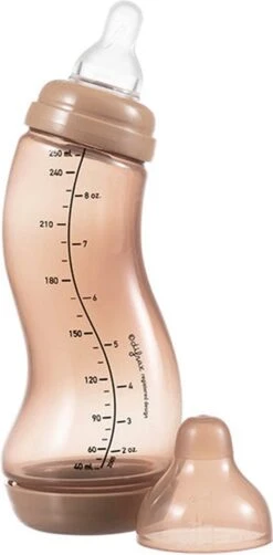 Difrax - S-Fles Natural - Babyfles Blauw- 0+ Maanden - 250ml -Peuterpaleis Winkel 590x1200 2