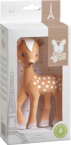 Sophie De Giraf- Bijtspeelgoed - FanFan Het Hertje - 100% Natuurlijk Rubber -Peuterpaleis Winkel 592x1200 4