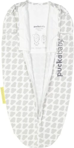 Puckababy Inbakerslaapzak Original Mini 3-6 Maanden - Sheep Clouds -Peuterpaleis Winkel 604x1200 5