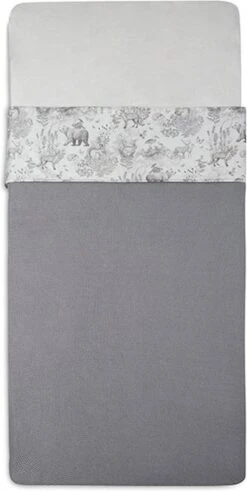 Jollein Baby Laken Wieg 75x100cm Pimpelmees - Forest Animals -Peuterpaleis Winkel 604x1200 6