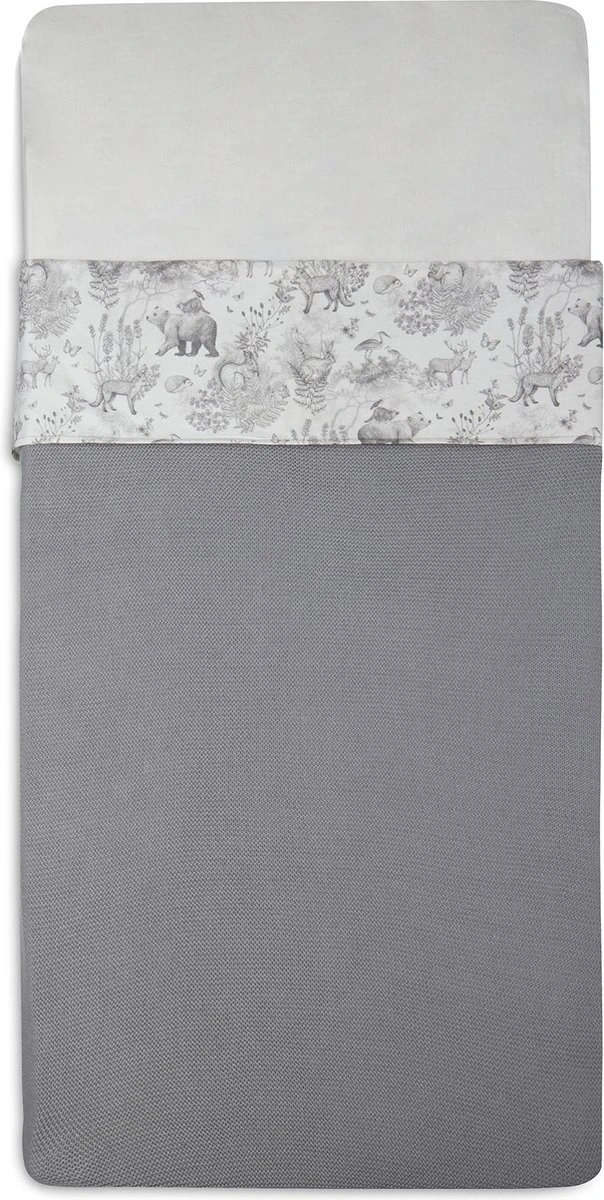 Jollein Baby Laken Ledikant 120x150cm Pimpelmees - Forest Animals 12 Jollein Baby Laken Ledikant 120x150cm Pimpelmees - Forest Animals - Afbeelding 10