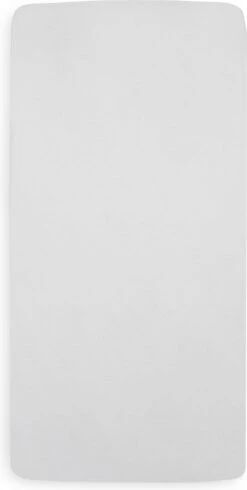 Jollein Baby Hoeslaken Peuterbed Jersey 70x140/75x150cm - Wit -Peuterpaleis Winkel 605x1200 2