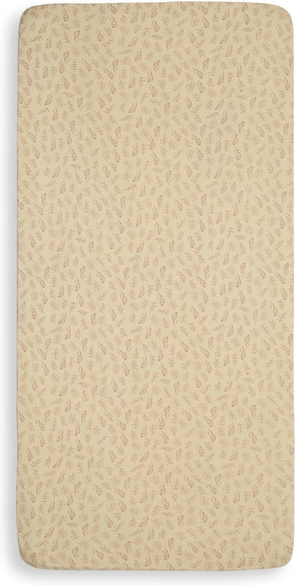 Jollein Baby Hoeslaken Ledikant Jersey 60x120cm - Meadow - Rosewood 5 Jollein Baby Hoeslaken Ledikant Jersey 60x120cm - Meadow - Rosewood - Afbeelding 3