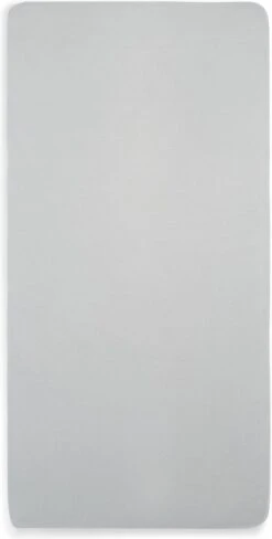 Jollein Baby Hoeslaken Ledikant Jersey 60x120cm - Soft Grey -Peuterpaleis Winkel 608x1200 2