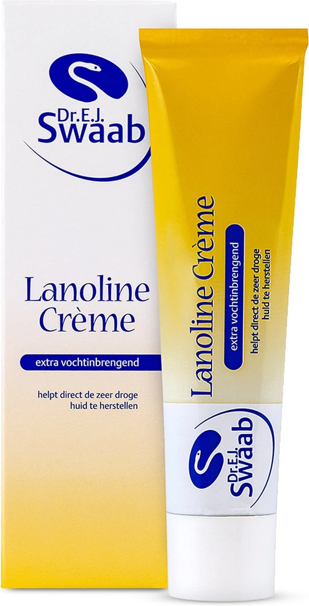 Dr Swaab Lanoline Creme - Tepel Creme Droge Huid - 30 Gram 3 Dr Swaab Lanoline Creme - Tepel Creme Droge Huid - 30 Gram