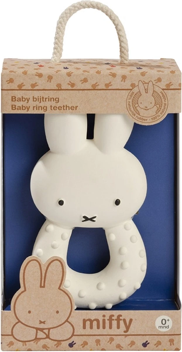 Bambolino Toys - Nijntje Bijtspeeltje - Natuurlijk Rubber - Kraamcadeau - Baby 7 Bambolino Toys - Nijntje Bijtspeeltje - Natuurlijk Rubber - Kraamcadeau - Baby - Afbeelding 5