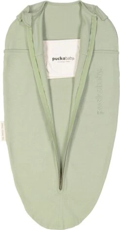 Puckababy Inbakerslaapzak Original Mini - 3-6 Maanden - Cotton - Olive -Peuterpaleis Winkel 625x1200 4